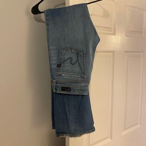Citizens of humanity size 27 boot cut jeans.